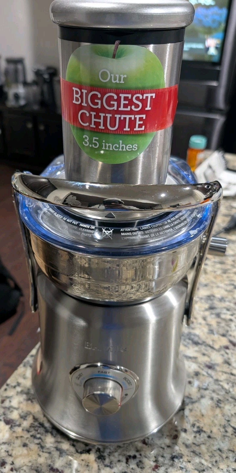 Breville The Juice Fountain Cold XL/BJE830BSS1BUS1 1200W Centrifugal Juicer