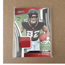 Panini 2025 Absolute Rookie Materials Jaylin Noel Houston Texans #ARM-JNL RC Mem