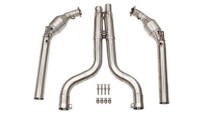 Auspuffrohr Downpipe für Mercedes Benz AMG W212 E63 C218 CLS63 Kat-Ersatzrohr