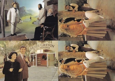 Lot of 4 postcards postcard 10x15cm SALON-DE-PROVENCE museum GREVIN B-du-rh