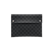Louis Vuitton Pochette Alpha Damier Graphite Canvas N60255