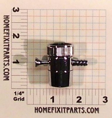 Diverter Aerator Spring loaded Pull Knob Female Thread 55/64x27 Thread 5/16 Tube