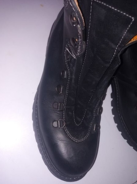 Women Panama Jack Boots Black Leather 39