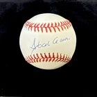 Hank Aaron Atlanta Braves Clean Autographed Signed Baseball Scoreboard Coa