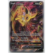 Carte promozionali Jolteon V Holo spada e scudo SWSH183 P NM Pokemon