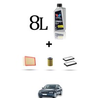 Hoffcar Set Service 3 Filter Und 8L ÖL FüR BMW Serie 7 (E65, E66) 735I 200Kw Ab