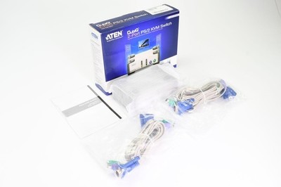 ATEN CS-82A, CS82AC-B, KVM Switch 2-fach PS/2