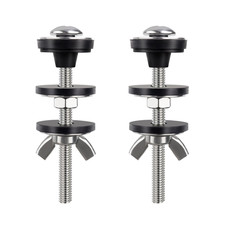 2 Pcs Toilet Tank Bolts Replacement Kit Toilet Tank to Bowl Bolts Heavy Duty Sta