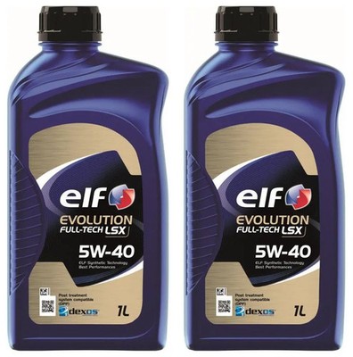 2l ELF Evolution Full-Tech LSX 5W-40 Motoröl ACEA C3 API SN/CF MB 229.51