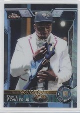 2015 Topps Chrome Rookies Blue Wave Refractor Dante Fowler Jr #127 e5r