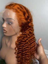 Ginger wig 100 human hair