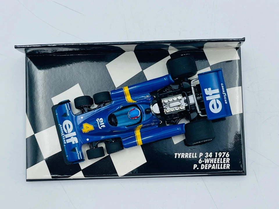 MINICHAMPS 430760004 TYRELL P34 n°4 1976 P. Depailler 1.43 - Photo 3/4