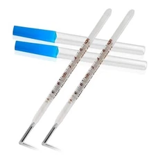 ℉ Oral Thermometer for Adults and Kids 2PCS - Glass Thermometer for Rectal 