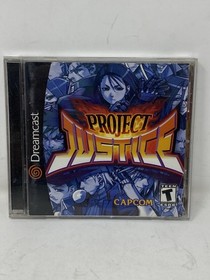 Project Justice (Sega Dreamcast, 2001) Complete CIB Tested Works