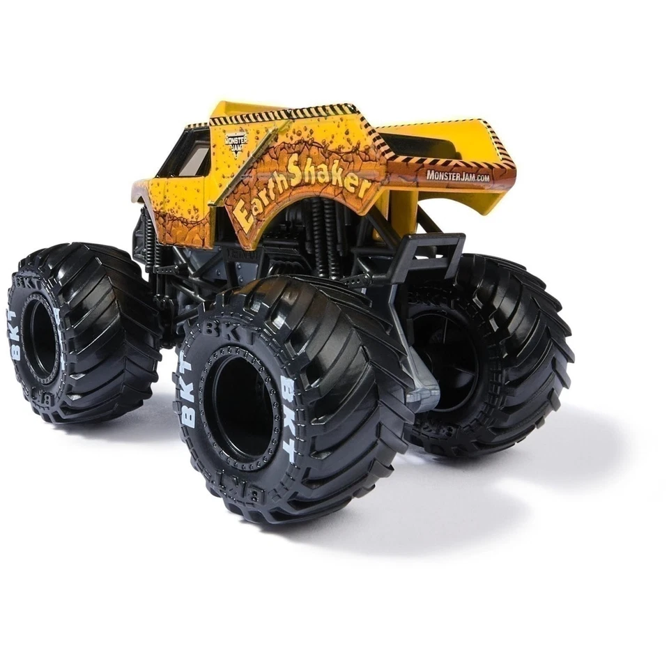 Monster Jam, Official Earth Shaker Monster Truck, Die-Cast Vehicle, 1:64... - Image 4 of 4