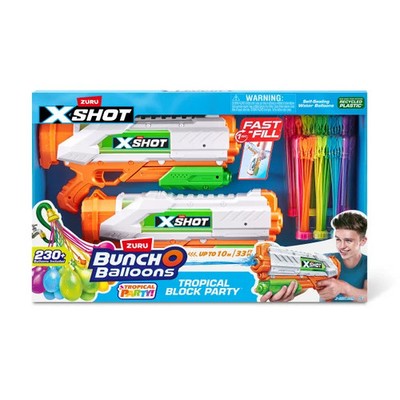 Zuru Wasserpistole Combopack Tropical Party Set X-Shot  Spielzeug