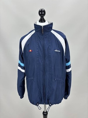 Mens vintage jacket Ellesse Size M Color Blue Duties Paid (USA)