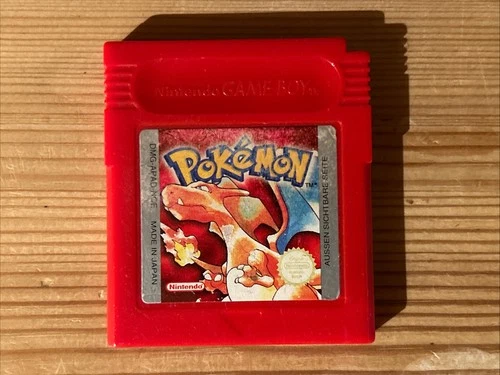 Pokémon: Rote Edition (Nintendo Game Boy, 1999)