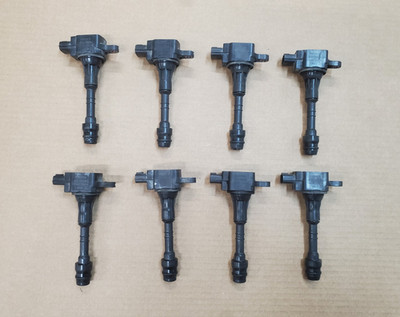 04-07 Nissan Armada Titan 5.6L Ignition Coil Pack Set of 8 OEM 28154-5Z200