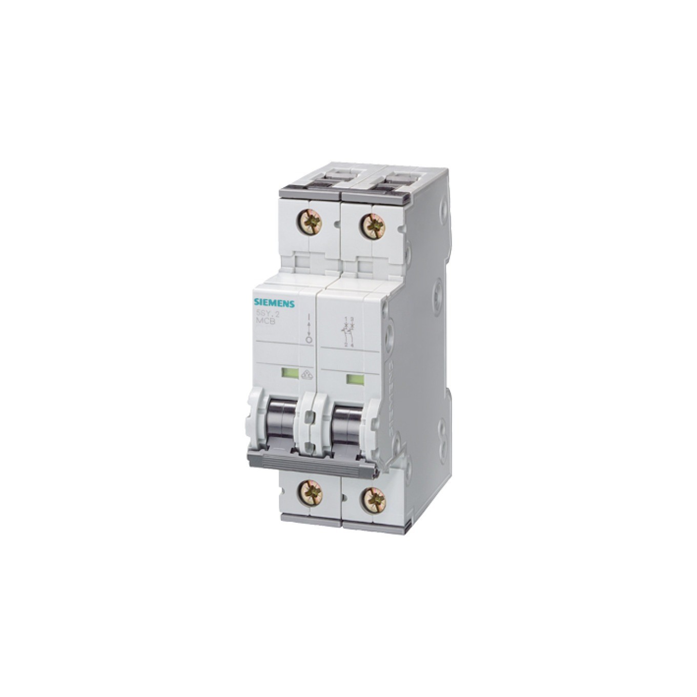 2P C 10A 10kA AC SENTRON 5SY4210-7 Overcurrent Switch