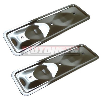 Chrome Straight 6 CYL L6 Valve cover Side Plate Chevy Chevrolet 194 230 250 Rod