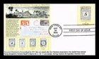 US COVER HAWAIIAN MISSIONARIES FIRST DAY ISSUE GG GARY GOZEMBA CACHET