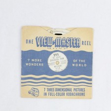 Vintage 1948 View Master Reel 295 St Louis Zoological Park Missouri USA