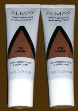 Almay Hydrating Liquid Foundation Dewy Finish160 Mocha 0.94 fl oz. Lot of 2