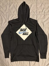 Nike Dark Blue And White Baseball Men  s Size Small Hoodie