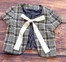 Short Multicolor Jacket With Short Sleeves Size L SOLD AS IS