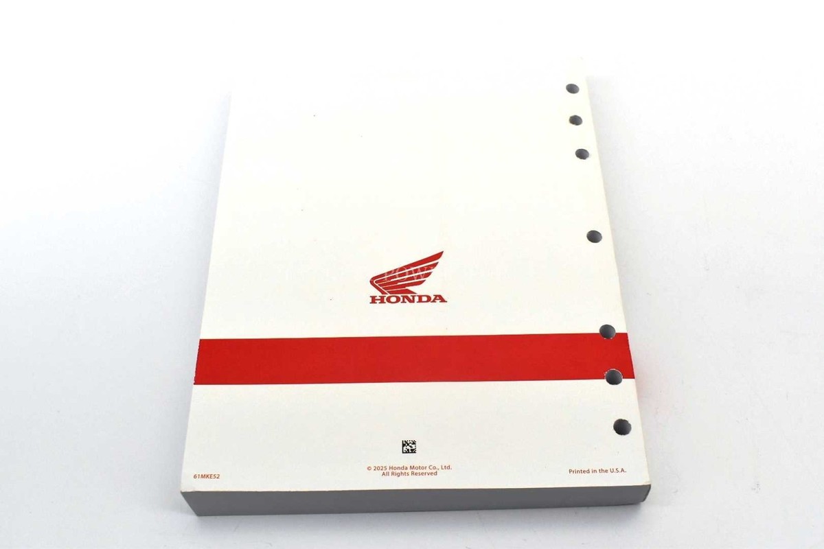 Honda Service Manual 19-26 CRF450 L RL New Genuine Factory OEM