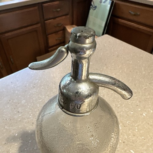 Lasser’s Carbonic Water ACL Seltzer Bottle John Lasser Co. Chicago IL Reiss Beer - Picture 6 of 15