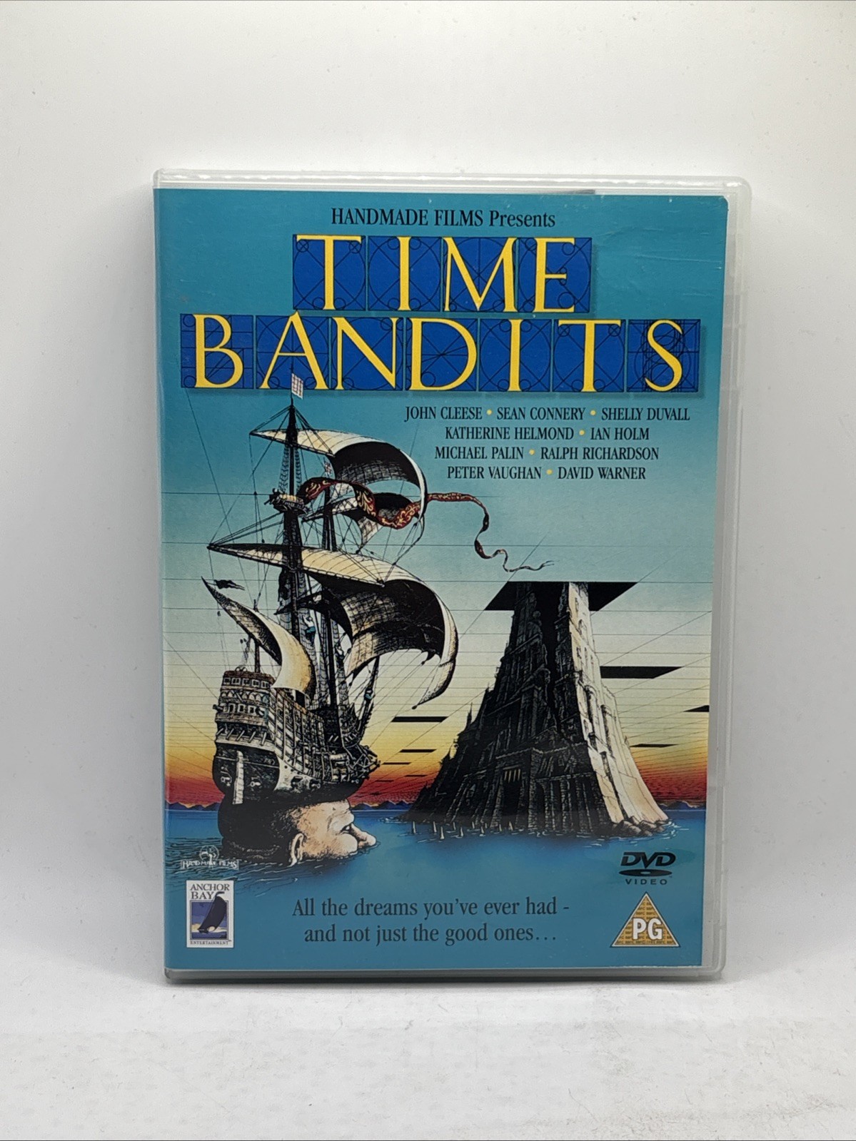 TIME BANDITS - Sean Connery - UK REGION 2 DVD - with limited edition Poster/Map