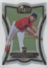 2020 Panini Select Diamond Level Die-Cut Holo Prizm Aaron Civale #205 05gv