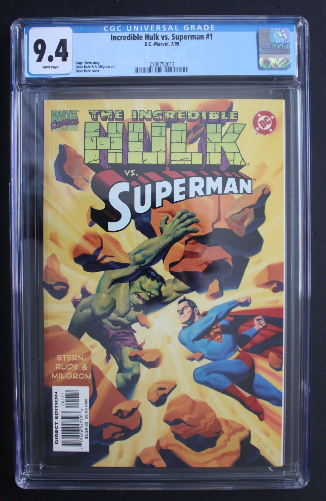 Incredible Hulk vs Superman #1 Value - GoCollect