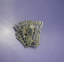 Vintage Chicago Sears Tower Hancock Building Lapel Pin 2.8cm