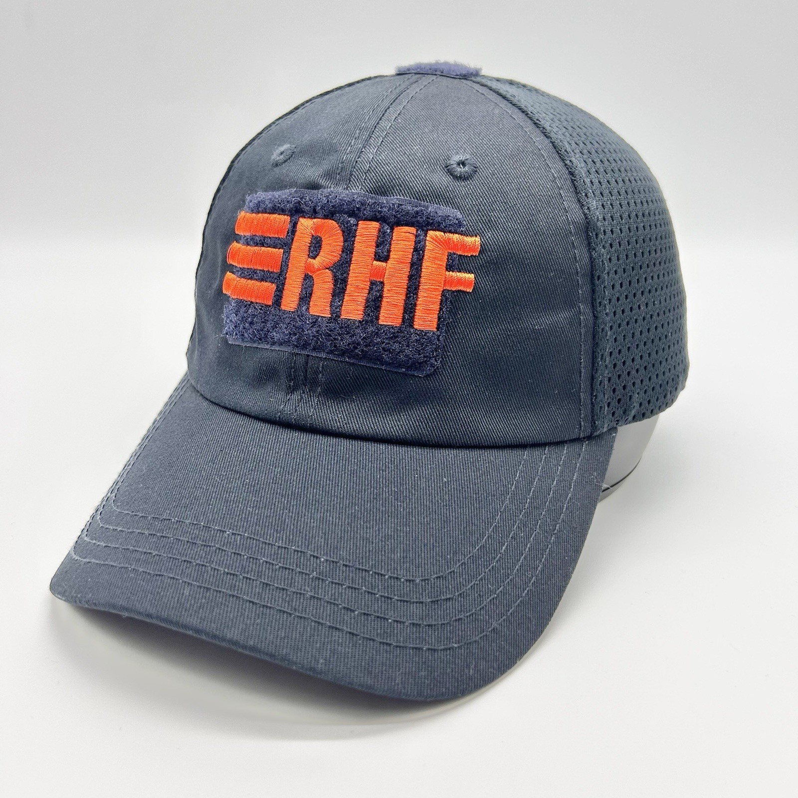 ERHF Performance Hat Cap Strapback Black Mesh Tac… - image 1