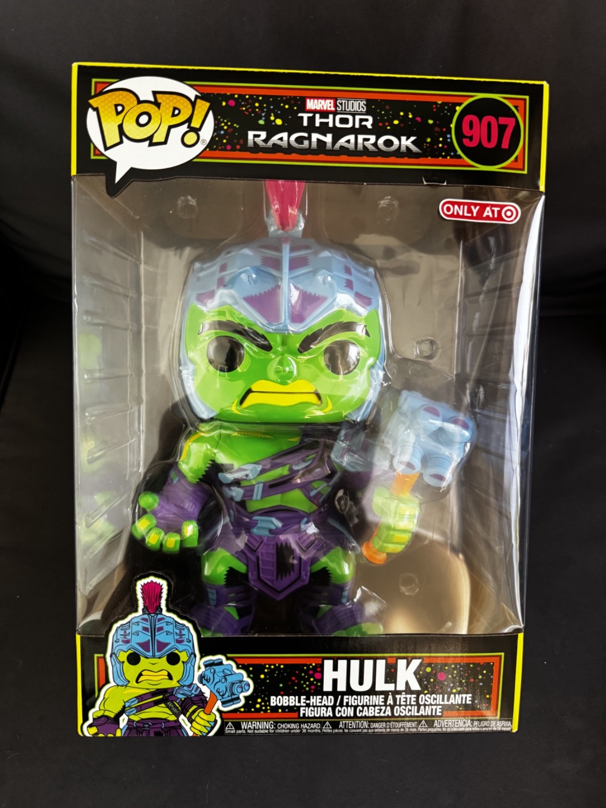 Funko Pop! Vinyl Jumbo 10 in: Marvel - Hulk (Jumbo) - Target (Exclusive) #907