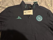 Pirma Cruz Azul Men's L Navy Blue Aqua Soccer Jacket