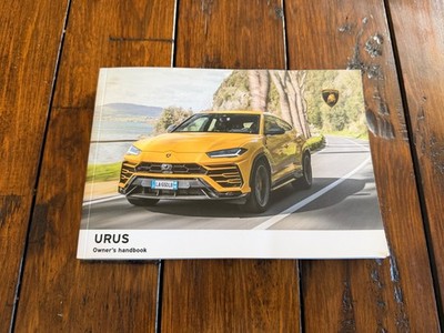 2020 Lamborghini URUS owners handbook user manual p/n: 4ML 012720AS001 VER.01.20