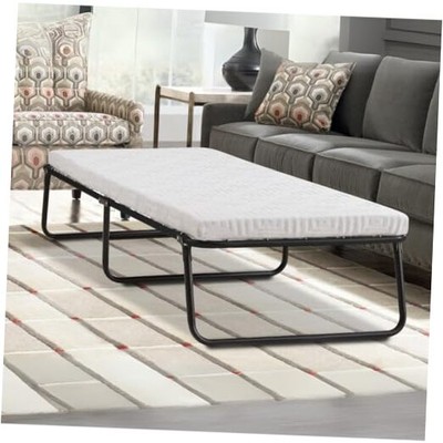 Simmons Beautysleep, IMCE030CBS, Folding Guest Bed, 3'' Memory Foam Small Single
