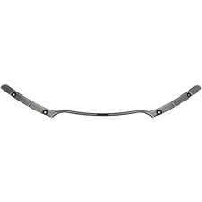 HogWorkz Black 3rd Degree Billet Windshield Trim - HW157813