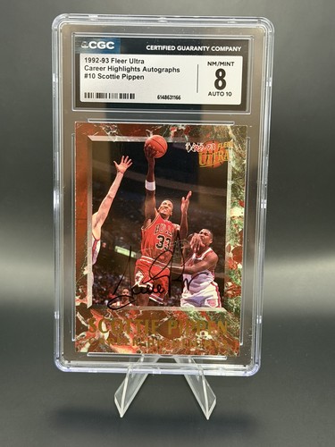 Scottie Pippen [Autograph] #10 1992 Ultra Scottie Pippen card