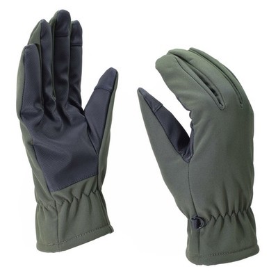 Mil-Tec Gloves Softshell THINSULATE  lining Olive Winter Mens OD green...