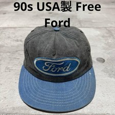90s Made in USA Ford Faded Black Motor Company Embroidered Hat