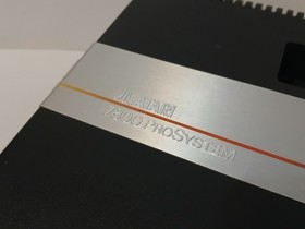 Atari 7800 Pro System w/ Power Supply & AV Cord! Tested & Works (No Controller)