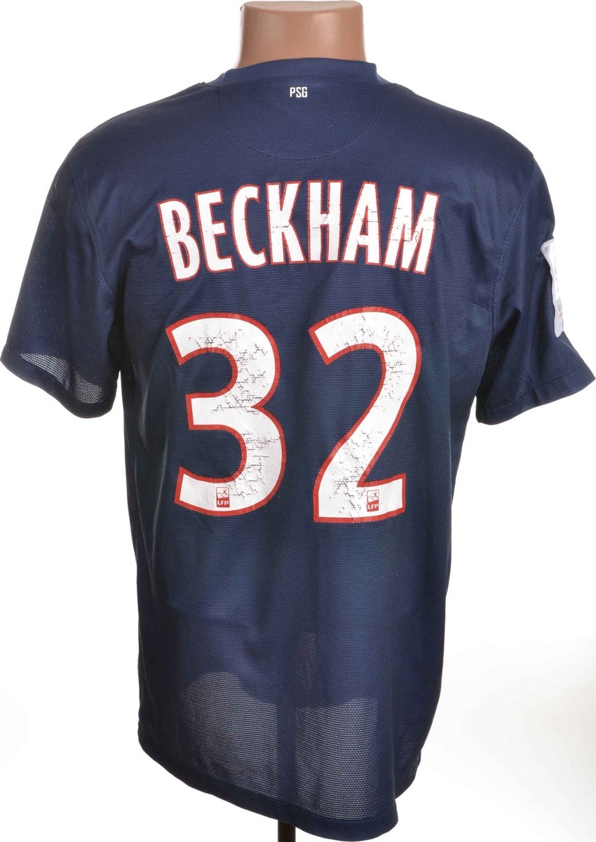 PSG 2012/2013 HOME FOOTBALL SHIRT NIKE SIZE M ADULT BECKHAM 32 | eBay
