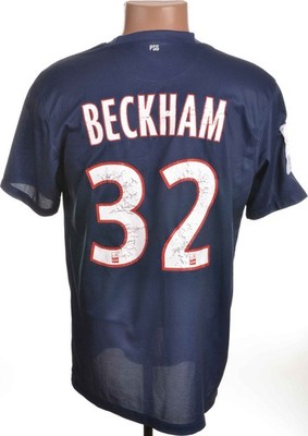 PSG 2012/2013 HOME FOOTBALL SHIRT NIKE SIZE M ADULT BECKHAM 32 | eBay