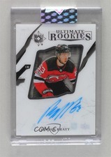 2021-22 Upper Deck Clear Cut Rookie Tribute Jesper Bratt #RT-JB Auto 0c3