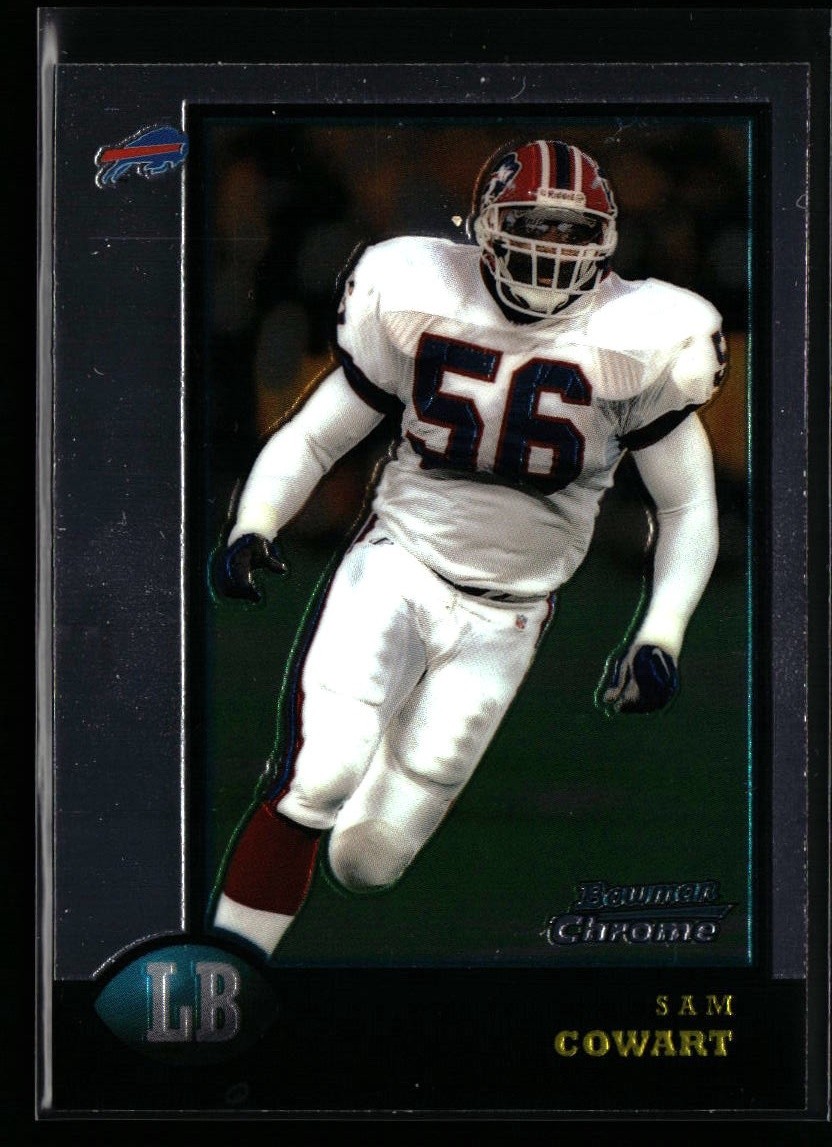 Sam Cowart 1998 Bowman Chrome #190 Rookie Buffalo Bills